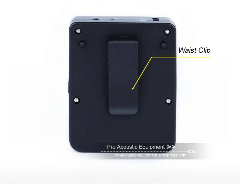 2 шт. 25 Вт мини Портативный динамик на пояс средство громкоговорящей связи