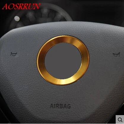 Рулевое колесо декоративный круг яркий интерьер установка для Skoda Octavia a3 a5 a7 2007 2017