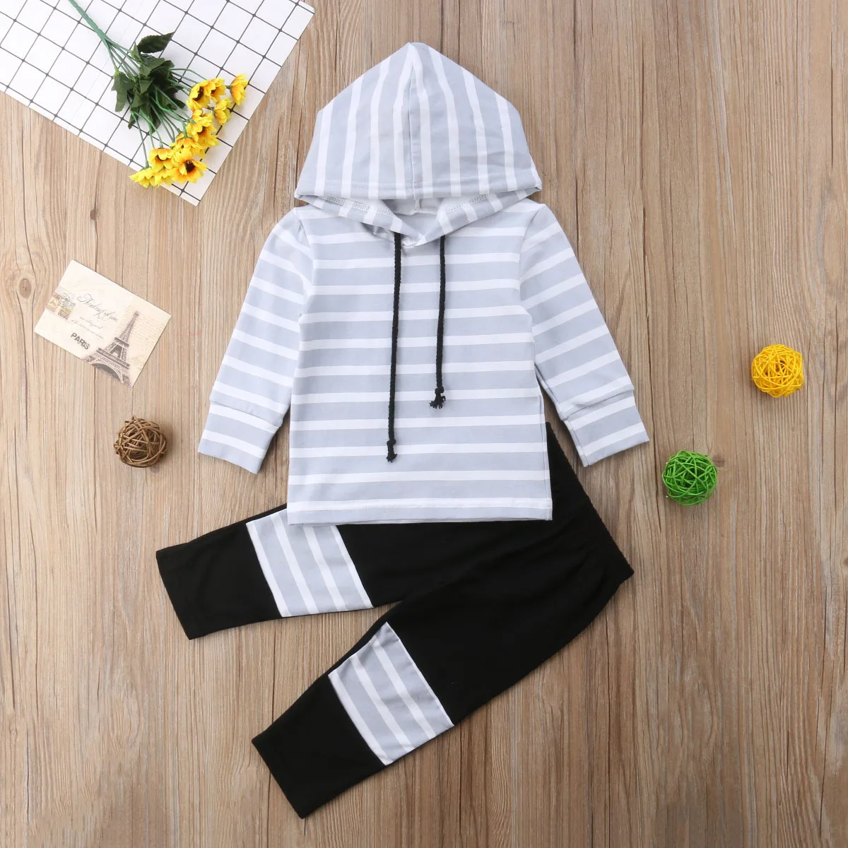 Комплект одежды для младенцев из мягкого хлопка на возраст 0-24 месяца | Детская