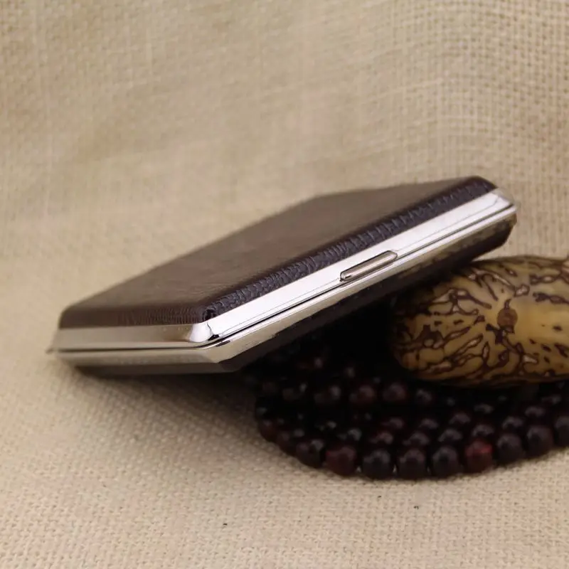 Контейнер полоса карманная сигарета сторонняя креативная металлическая