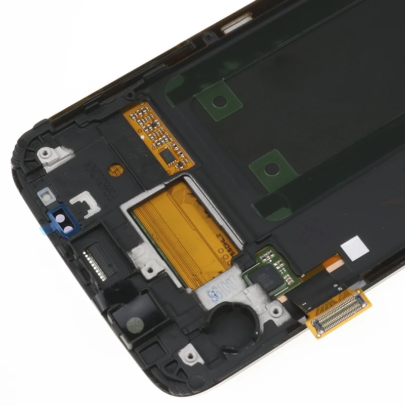 Оригинальный 5 1 дюймовый дисплей Super AMOLED для SAMSUNG Galaxy s6 edge LCD + рамка G925 G925F G925I