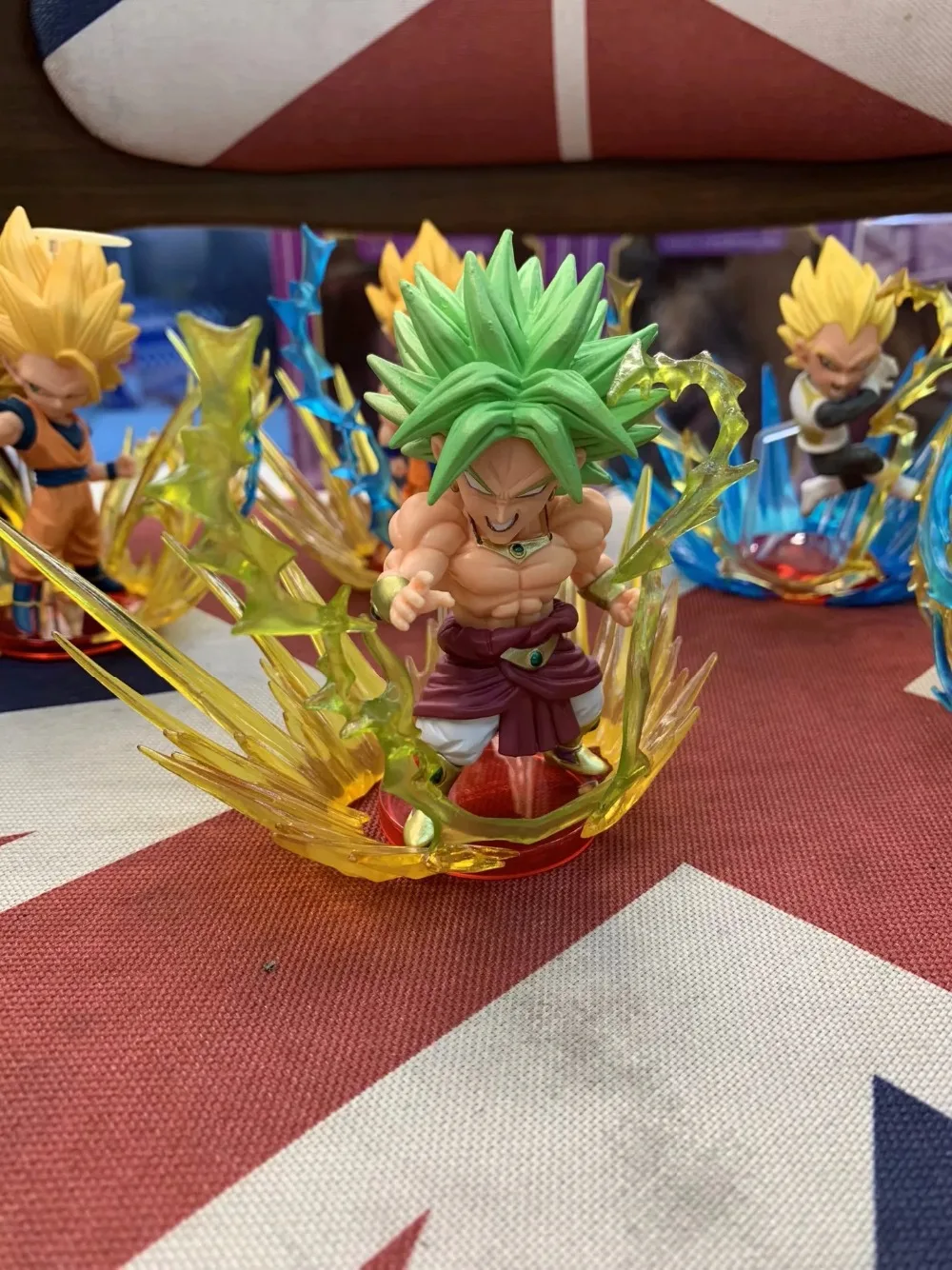 Супер Saiyan Broli Dragon Ball Z фигурка Broly WCF эффект DragonBallZ Son Gokou фигурки экшн-фигурки модель