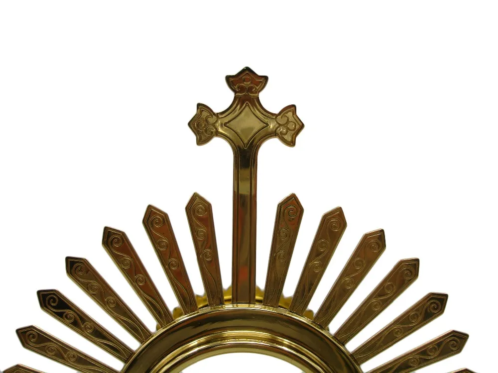 Brass Material Sunray Reliquary-Monstrance X13 | Дом и сад