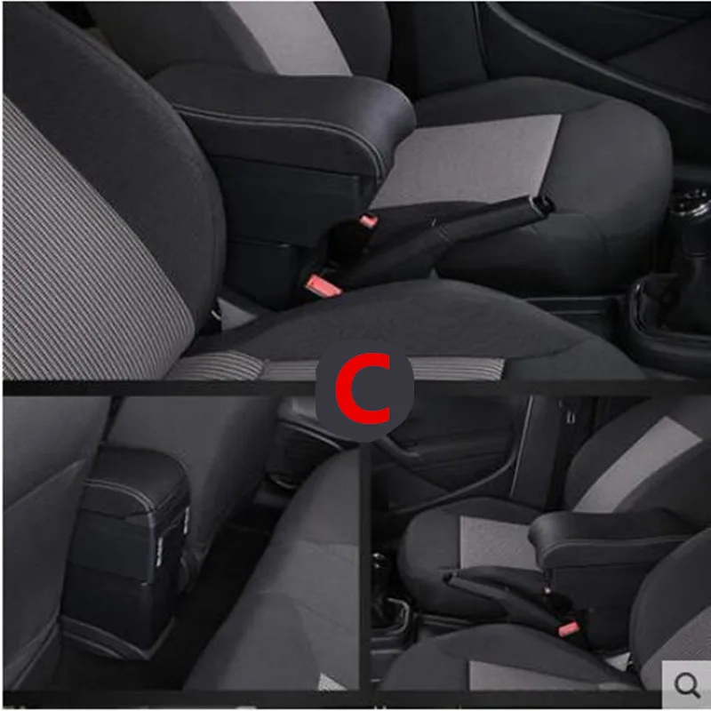 Подлокотник для Toyota Yaris подлокотник Vios центральный контейнер хранения с