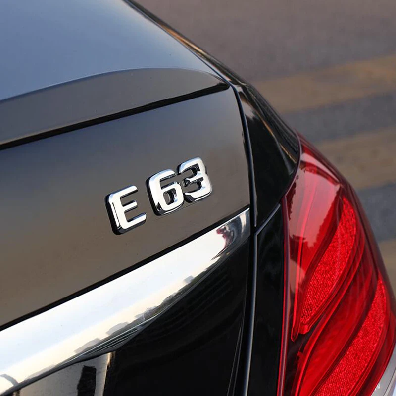 A 45 A45 C 63 C63 E E63 ABS пластиковая 3D наклейка для Mercedes Benz W117 Cla45 W205 W212 W207 W176 X156 Gla45