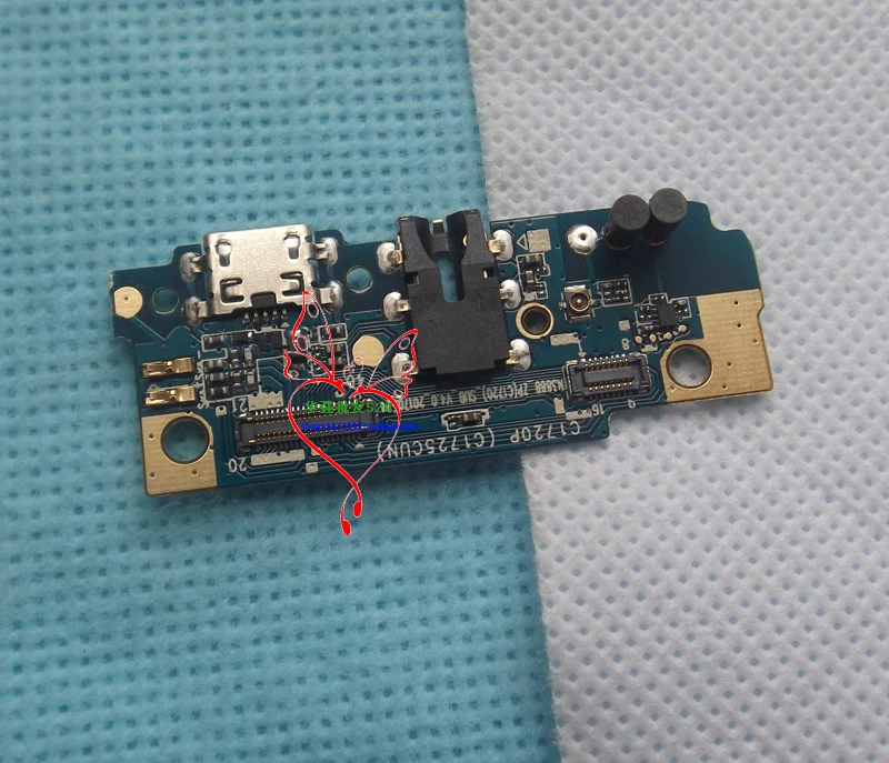 Новая Оригинальная зарядная плата с USB разъемом и микрофоном для сотового