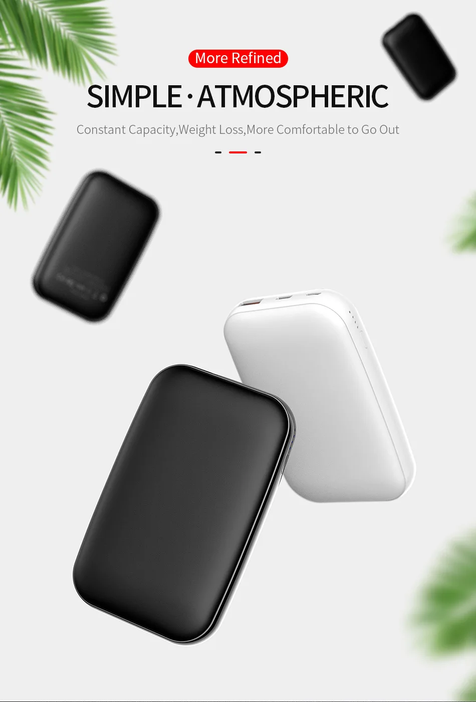 ROCK type C PD QC 3,0 внешний аккумулятор 10000 мАч внешний мини-аккумулятор USB PD Быстрая зарядка внешний аккумулятор для iphone XS X samsung