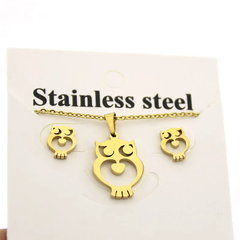 Ювелирные изделия из нержавеющей стали с изображением Ночной Совы 1