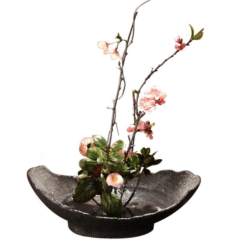 Элегантная винтажная ваза Ikebana в японском стиле Zen цветочный Декор для дома