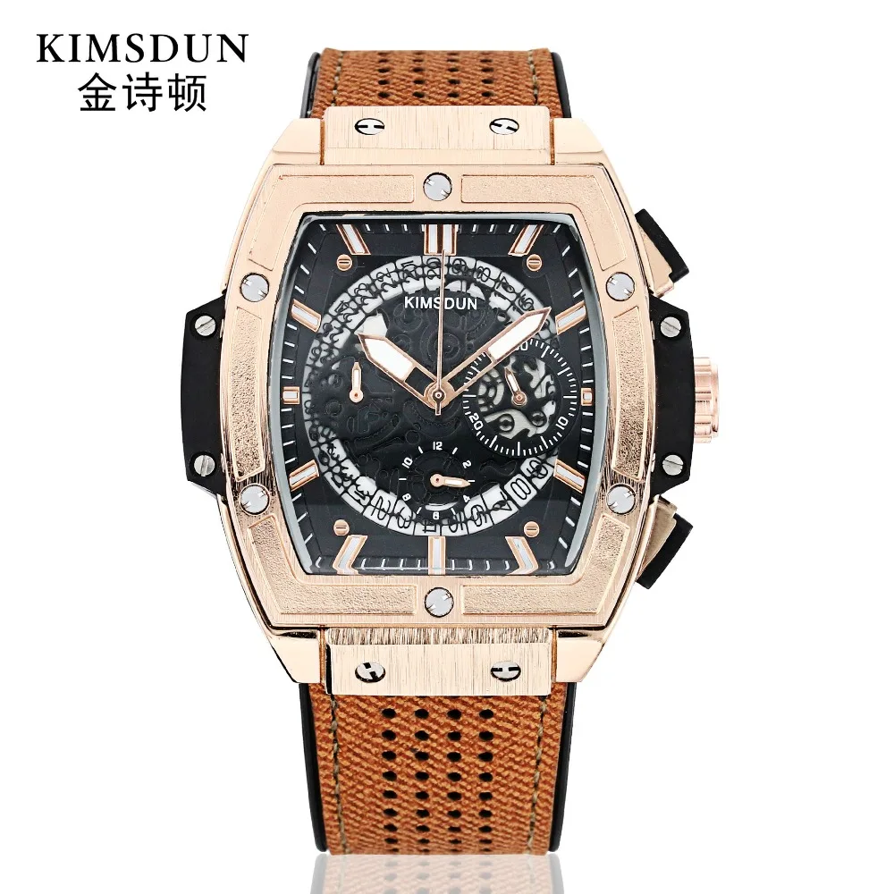 Для мужчин новый Tourbillon автоматические механические часы Роскошные модные и