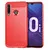 Красный Противоударная задняя крышка для huawei Nova6 V30 Mate20 Mate30 P30lite P20lite Pro Мягкий ТПУ/углеродное волокно чехол Honor 9X 20i крышка - Цвет: Красный