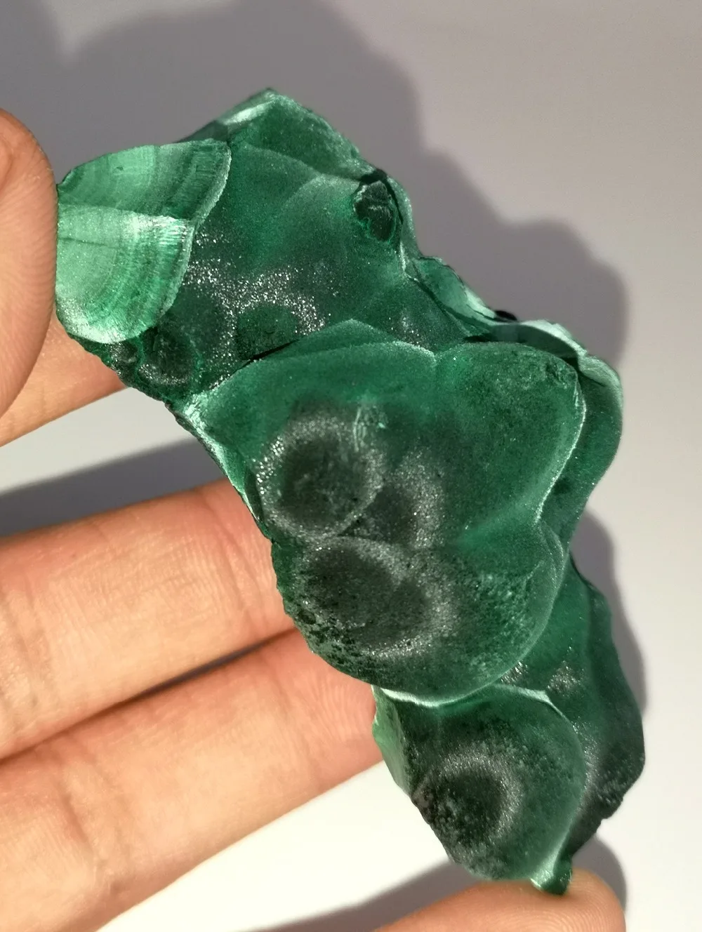 102 г натуральный МАЛАХИТ образец минерала зеленый камень кристалл учебный