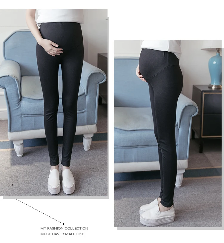 Женские Леггинсы для беременных хлопковые леггинсы на осень и весну Одежда | Мать