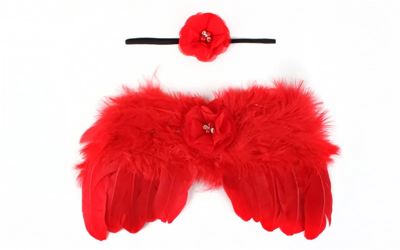 Реквизит для фотосъемки новорожденных с крыльями ангела Детский костюм реквизит