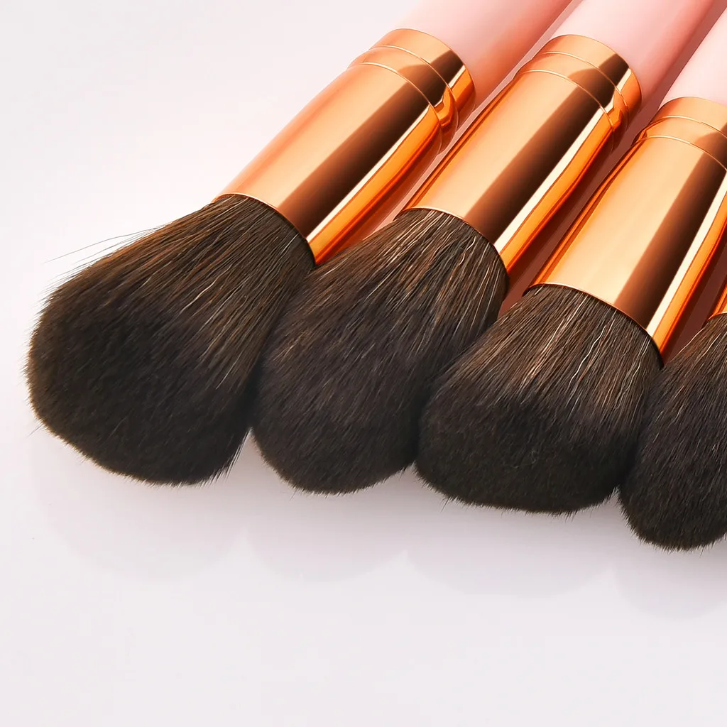 Новинка красота Горячие 15 шт розовый деревянный косметические кисти для макияжа