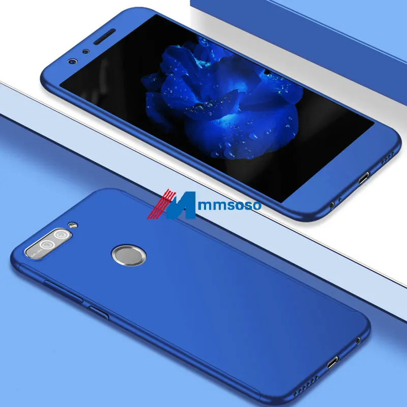 Чехол для Honor 9 360 с полным покрытием Huawei Lite противоударный чехол + закаленное