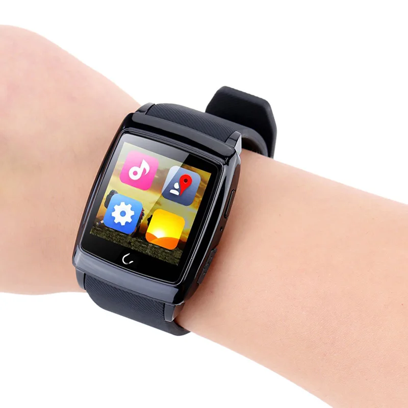 2016New Uwatch U18 Smart Watch Men Slim Waterproof Android 4.4 GPS Wifi Bluetooth Handsfree Passometer Sleep Tracker Wristwatch |