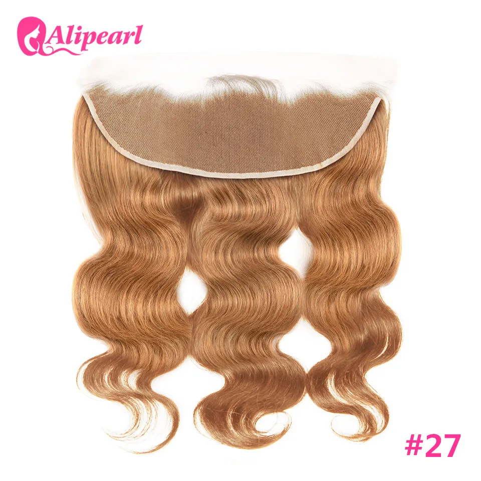 Ali Pearl 613 блонд предварительно выщипанный кружевной фронтальный с детскими