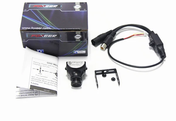 Foxeer 1/3 &quotSony 600TVL CCD HS1177 Mini FPV Camera 2 8 мм Lens PAL/NTSC|mini fpv camera|fpv cameramini |