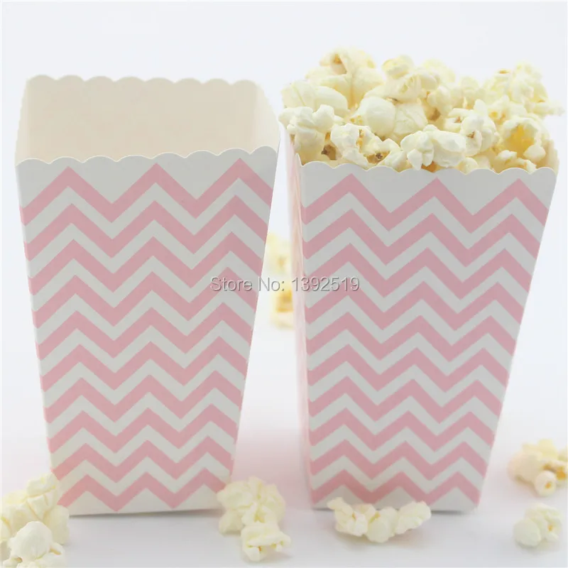 Бесплатная доставка 36 шт. розовая бумажная коробка украшение для детского душа