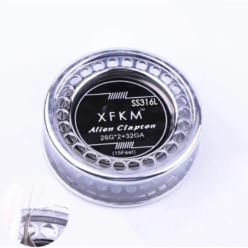 5 м/рулон SS316L Alien Clapton с сопротивлением плавленого нагревающая проволока для