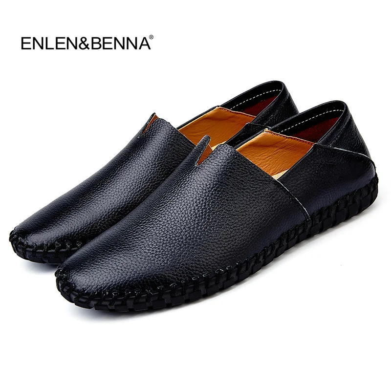 

2018 big size 38-47 casual shoes men loafers spring and autumn men moccasins shoes genuine leather mens flats shoes driving shoe