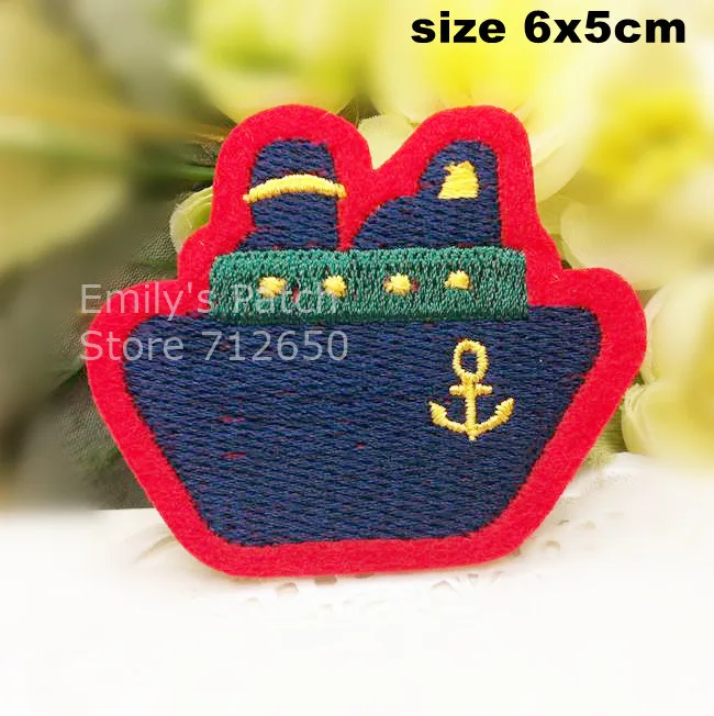 New arrival 10 pcs airplane Embroidered patches iron on cartoon Motif Applique hat bag shoe decor repair embroidery accessory | Дом и сад