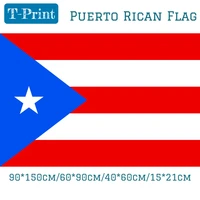 90150cm 6090cm 4060cm 1521cm puerto rican flag puerto rico polyestee decorative flag