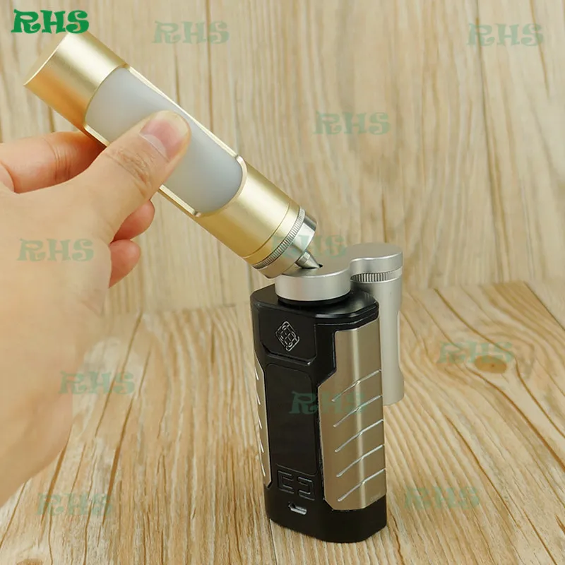 1 шт. RHS Eliquid Feeder 30 мл бутылка добавить E-Juice жидкий мод Vape аксессуар для электронной сигареты Атомайзер лучшее качество - Цвет: gold