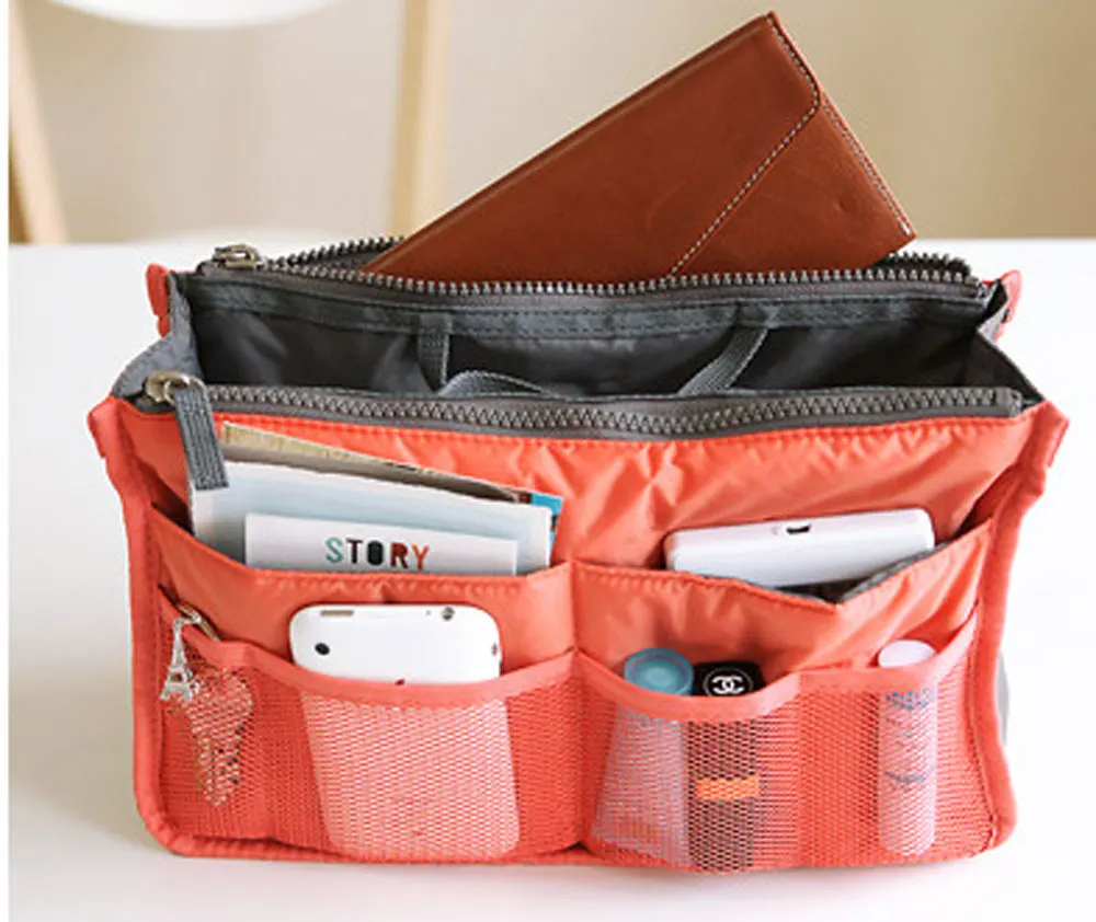 2017 Горячая 12 видов цветов сумка для хранения косметики органайзер женщин и