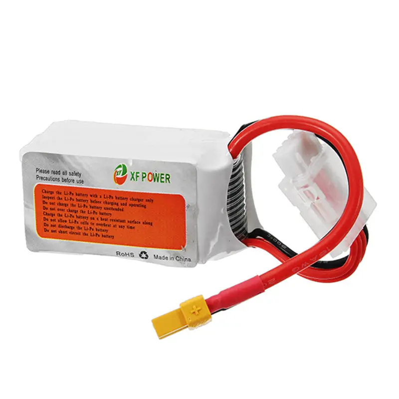 Высокое качество XF мощность 11 1 В 850 мАч 3S 70C Lipo батарея аккумуляторная с разъемом