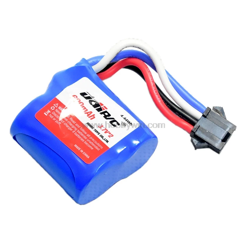 UdiRC запасная аккумуляторная батарея 2x3 7 V 600mAh SM4P штепсельная Вилка для UDI001 RC
