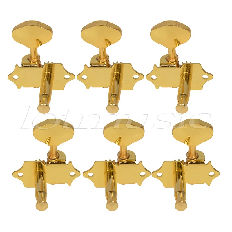 Прищепки для тюнинга гитары 6 золотых тюнеров головка замены sta tite|tuner machine heads|machine headgold tuners |