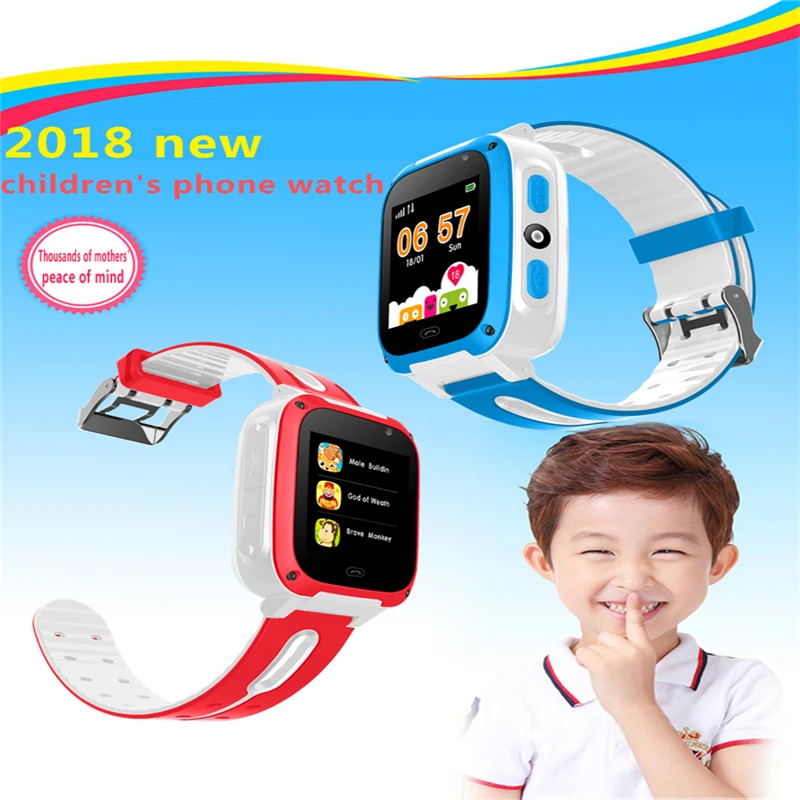 2019 умные Детские часы SOS мобильный телефон голосовой чат большой емкости батарея