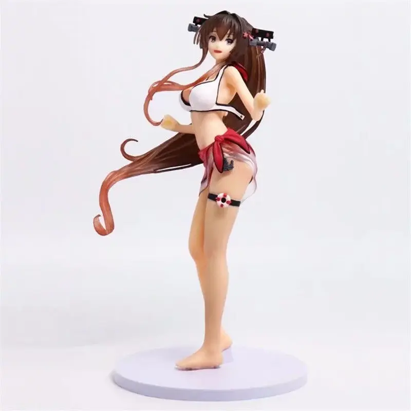 Бесплатная доставка 7 &quotаниме Kantai Коллекция Kan Colle Yamato купальник в коробке 18 см