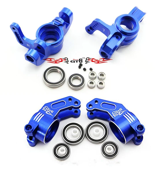 Алюминиевая передняя и задняя ступицы GTB CNC для losi 5ive T kmx2 rovan lt|Детали аксессуары| |