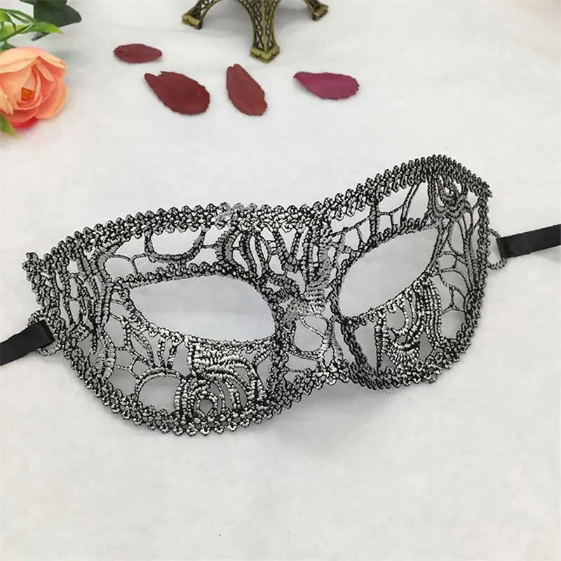 Venetian Mask Вечерние Маски в 39 стилях, Женский маскарадный костюм, маска для глаз, Сексуальная кружевная Венецианская маска для маскарада на Хэллоуин, косплей - Цвет: Venetian Mask