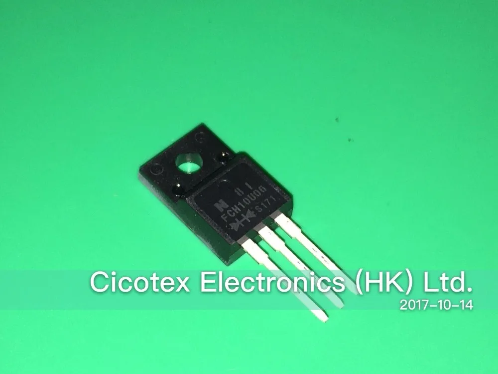 5 шт./лот FCH10U06 TO220F 10A Avg. 60 вольт N Channel SuperFET II MOSFET|avg| |
