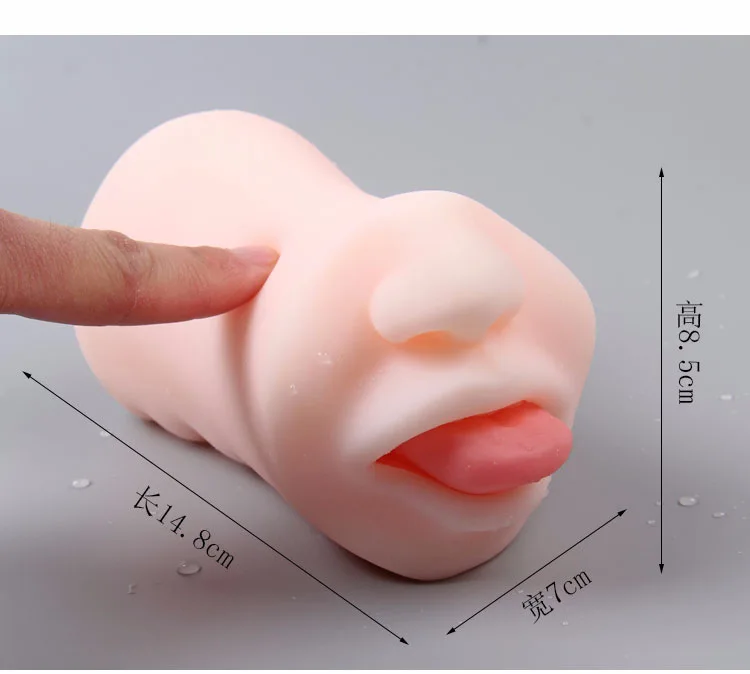Мужской мастурбатор искусственная Реалистичная киска мягкий силиконовый рот