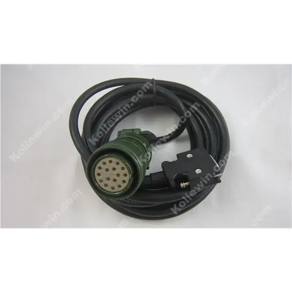 

Free Shipping Compatible MR-JHSCBL5M-L Encoder Cable,OEM MRJHSCBL5M-L SERVO Cable for HA-FF-C-UE, HC-SFS, HC-RFS, MR-HENC