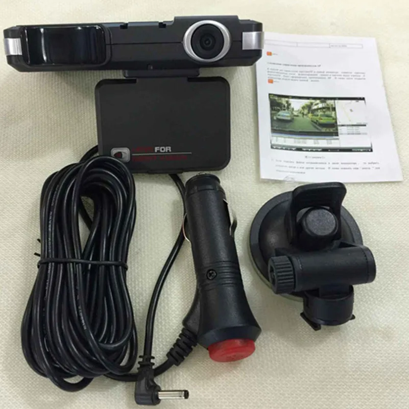 2 в 1 Многофункциональный Видеорегистраторы для автомобилей Радар Регистраторы