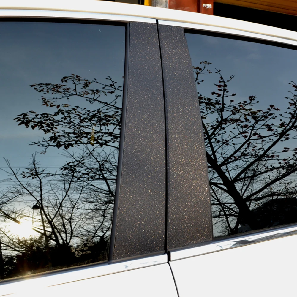 Автомобильная оконная рама ABC защитная пленка из углеродного волокна Стайлинг