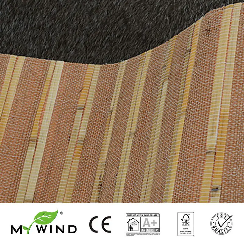 Коллекция 2019 года настенная бумага из джутовой ткани MY WIND Cane Роскошный