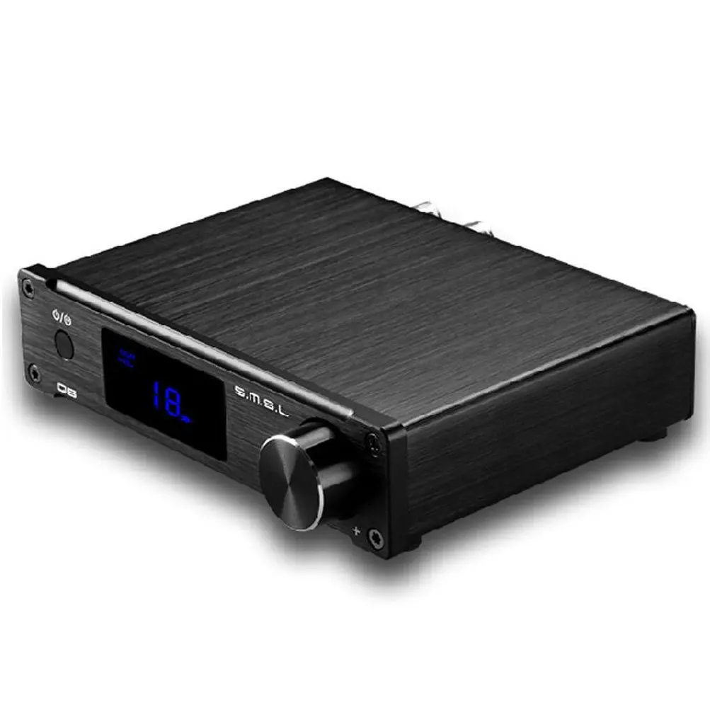 SMSL Q5 черный 50W чистый цифровой усилитель мощности USB/коаксиальный/оптический с пультом дистанционного управления(черный
