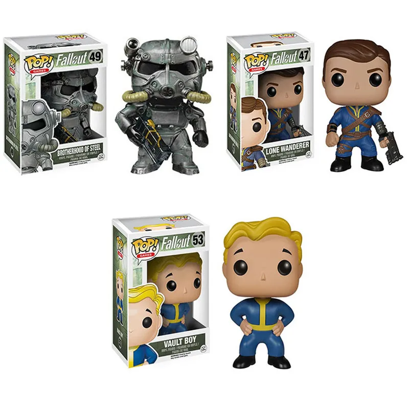 Funko Pop Gaming Heads Fallout 4 Vest Boy 1 ПВХ фигурки игрушки для друзей подарок на день рождения