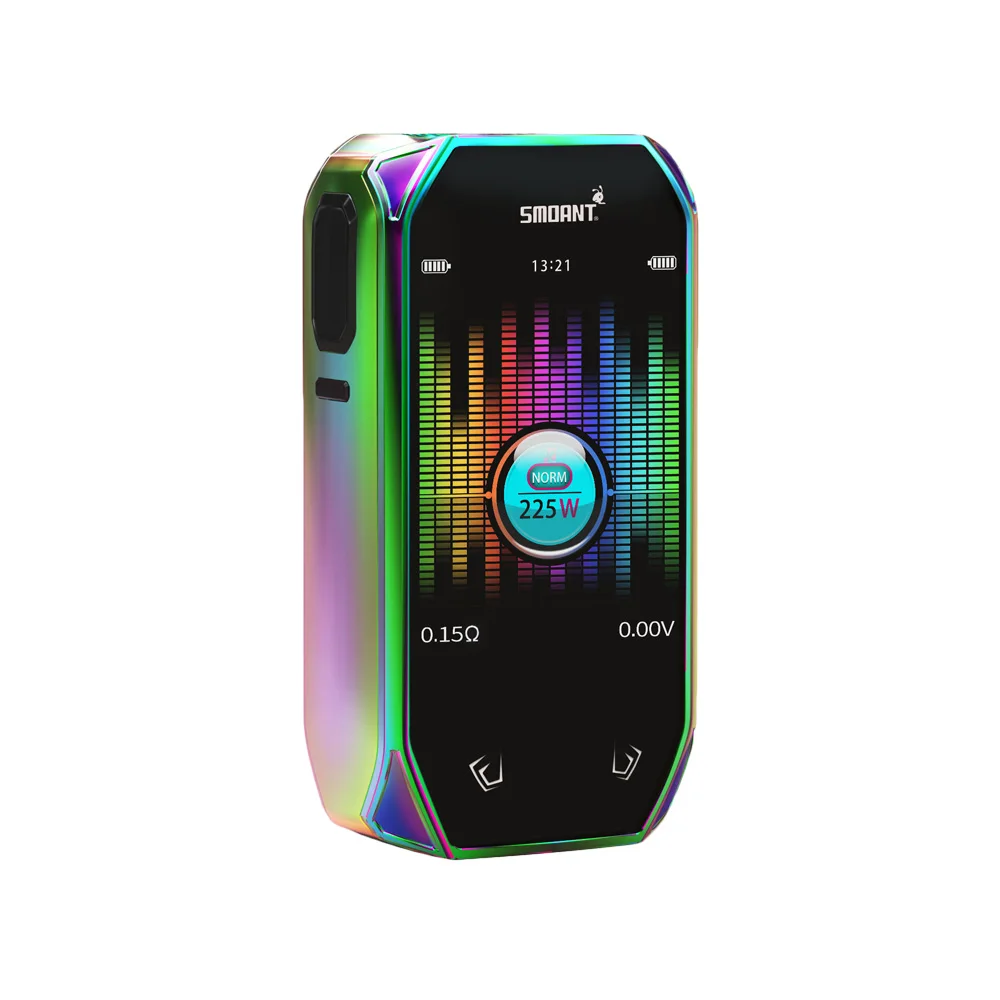 Боксмод Smoant Naboo TC 225 вт электронная сигарета с разноцветным экраном 2 4 дюйма