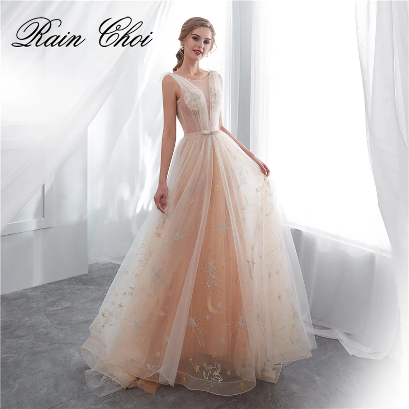 

Prom Dresses 2020 Vestido De Festa Prom Dresses Lace A Line Party Gowns Long Formal Prom Dress