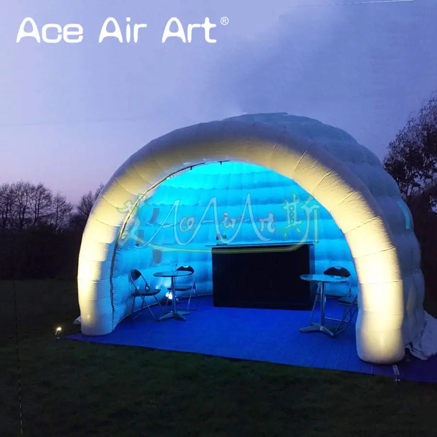Igloo luna tent inflatable half dome beautiful classical iglooo air shelter for events and concession/Dj booth | Игрушки и хобби