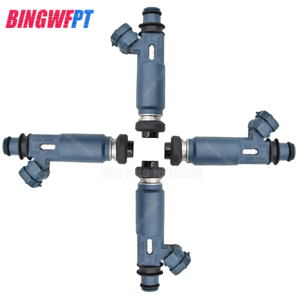 

High quality 4pcs/lot Fuel Injectors 23250-50040 23209-50040 2325050040 2320950040 For Toyota for Lexus GX470 LX470 4.7