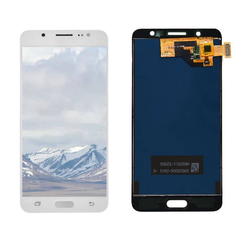 Белый Для samsung Galaxy J5 ЖК-дисплей Дисплей J510FN J510F J510G J510Y J510M J510 кодирующий преобразователь сенсорного экрана в сборе для samsung j510 ЖК-дисплей - Цвет: Белый